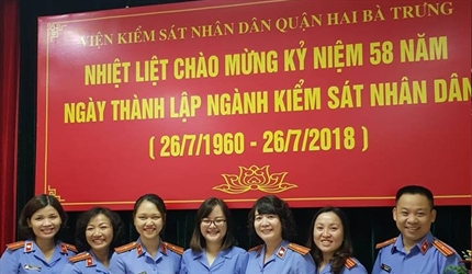 Công tác phát triển Đảng viên của Chi bộ Viện KSND quận Hai Bà Trưng...